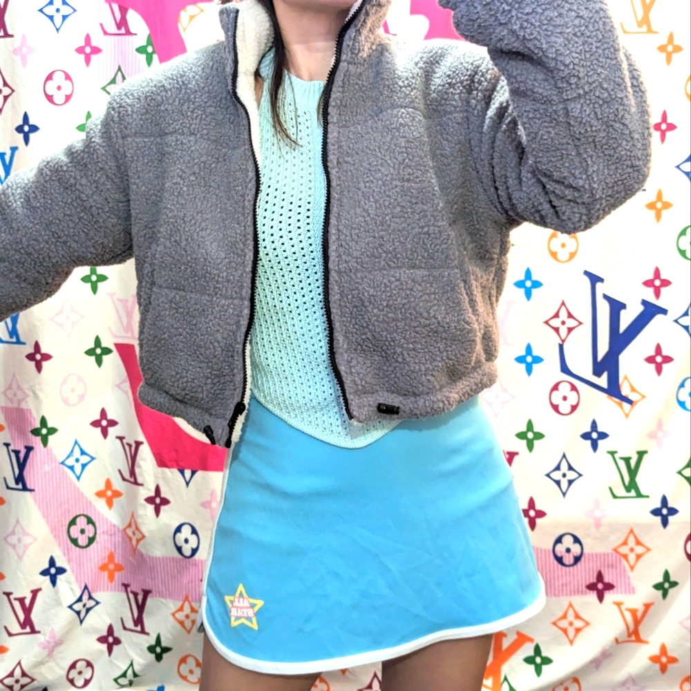 SporTek Sky Blue Skort girl16 xs